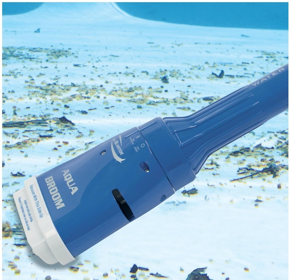 Aqua Broom Hot Tub Vacuum Cordless Spa Vac for Inflatable Above Ground &Inground