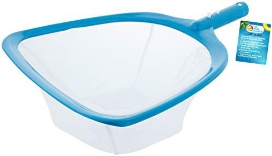 Lightweight Pool Leaf Skimmer with Ultra Fine Net – Perfect for All Pool Types