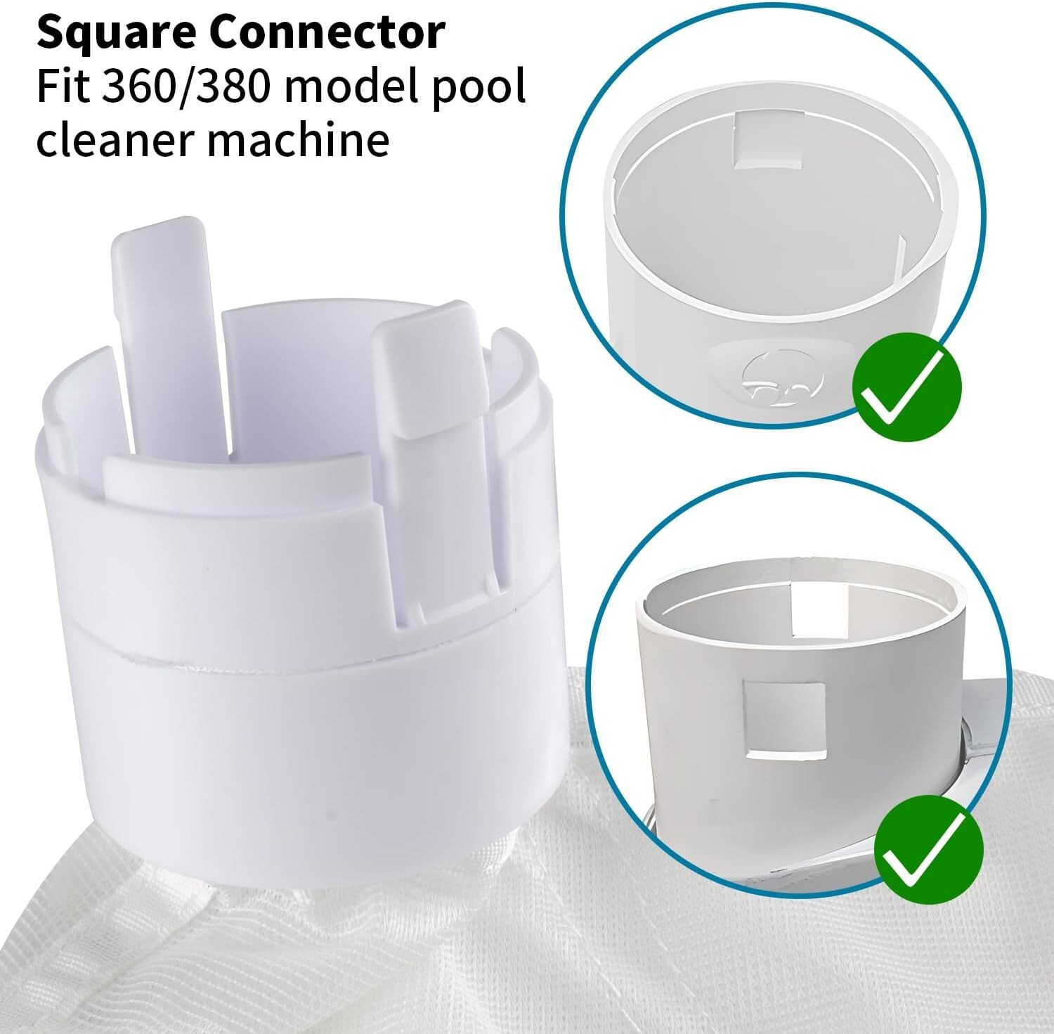 Original Genuine Polaris Pool Cleaner Part All Purpose Bag Replacement Pack of 2