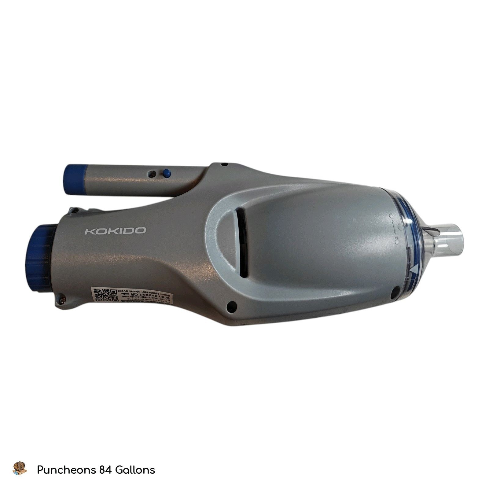 KOKIDO XTROVAC 110 Rechargeable Handheld SWIMMING Pool Vacuum Set Model EV05