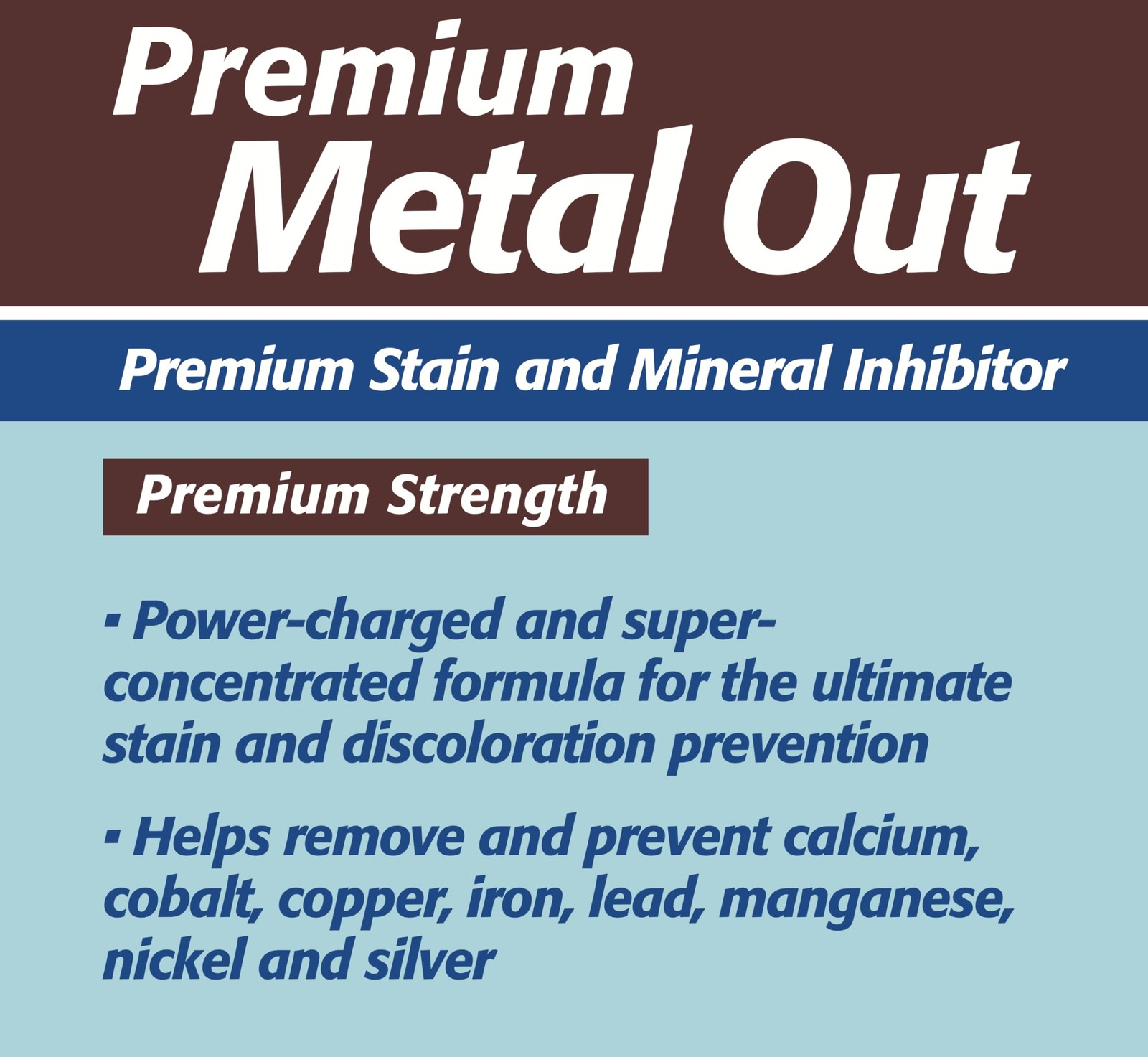 Pool Mate 1-Quart 2-Pack Premium Metal Out Stain and Mineral