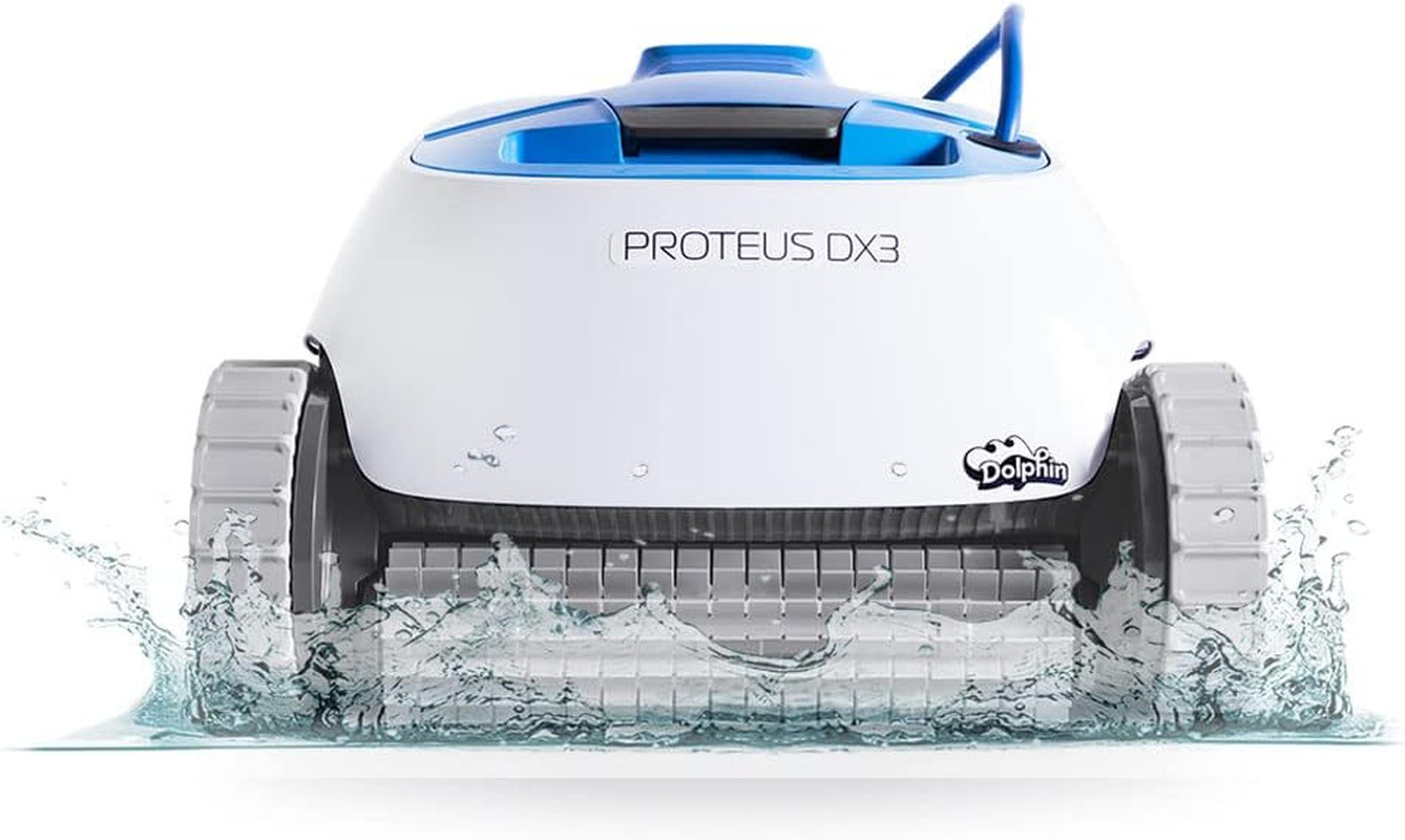 Proteus DX3 Robotic Pool Vacuum Cleaner for In-Ground Pools 33 FT Max