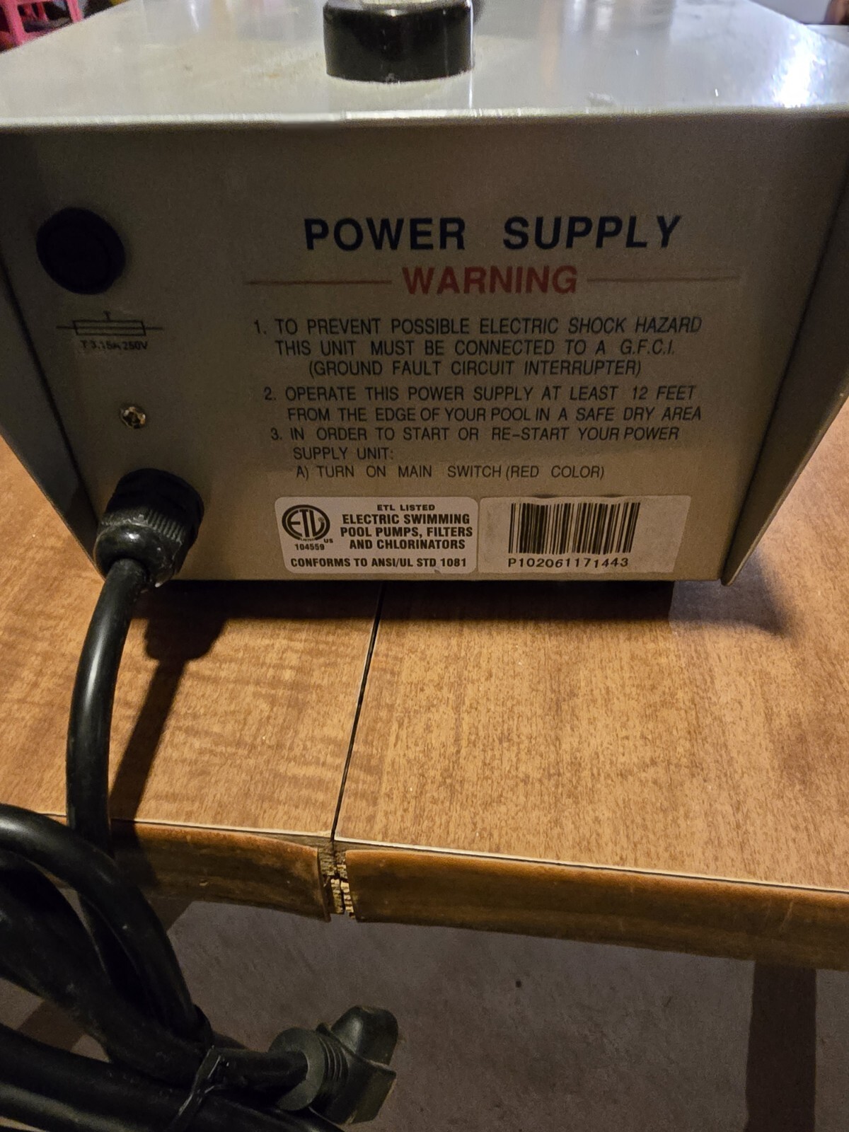 Aquabot Classic & Turbo Power Supply 2 Pin Female Socket 7184C Works Great 👍
