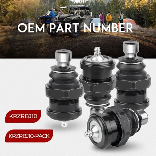 4PCS Pack Ball Joints Compatible with Polaris RZR XP 1000 2014-2024 RZR XP