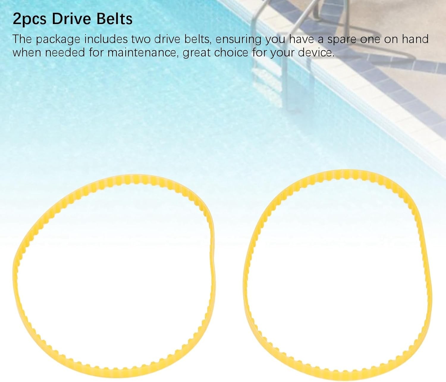 2PCS Pool Cleaner Drive Belts Replacement Kit,Upgraded Pool Cleaner Belt Repl…