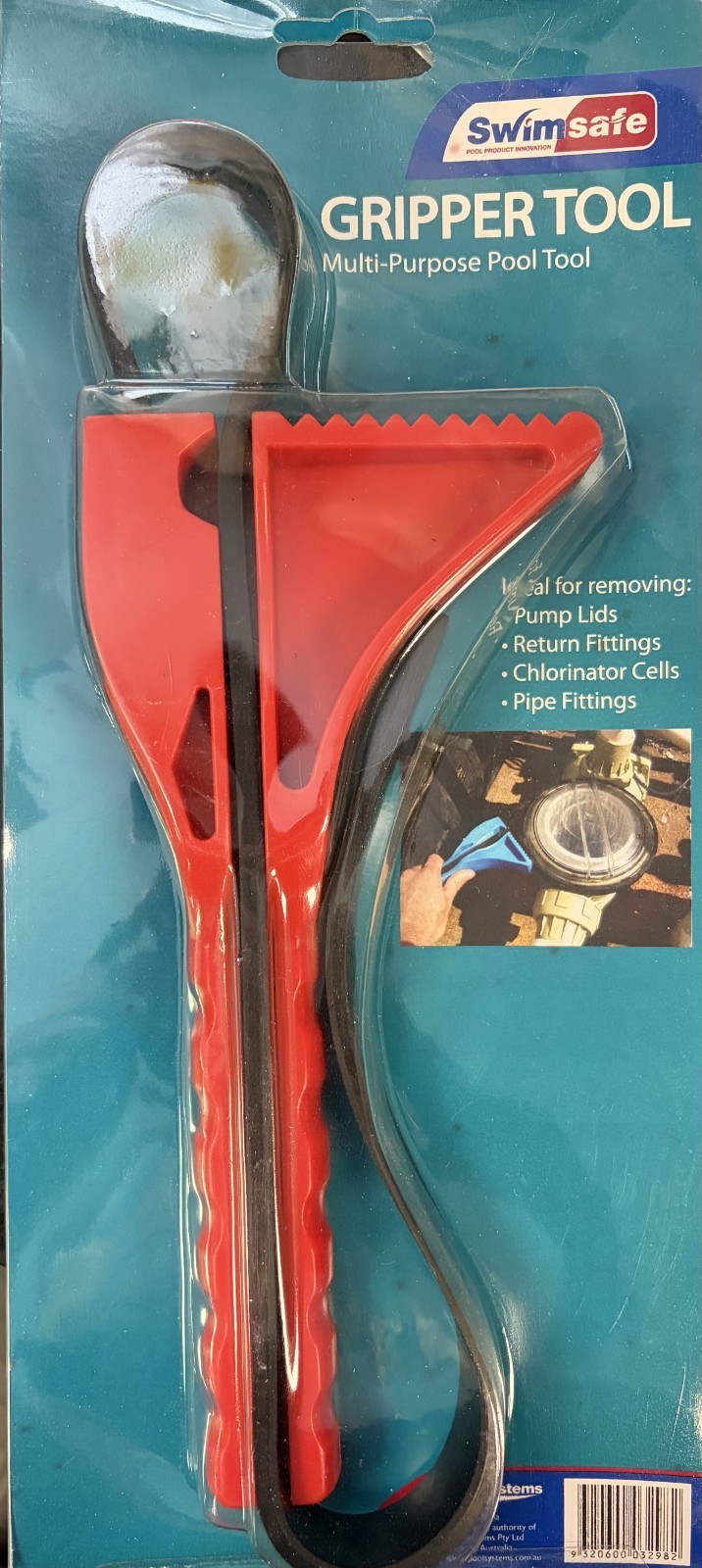 Swimming Pool Gripper Tool Multi-Purpose Removal Pump Lid Fitting Tool