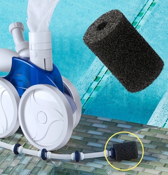 Polaris Pool Cleaner 12-Pack Sweep Hose Tail Scrubbers Replacement
