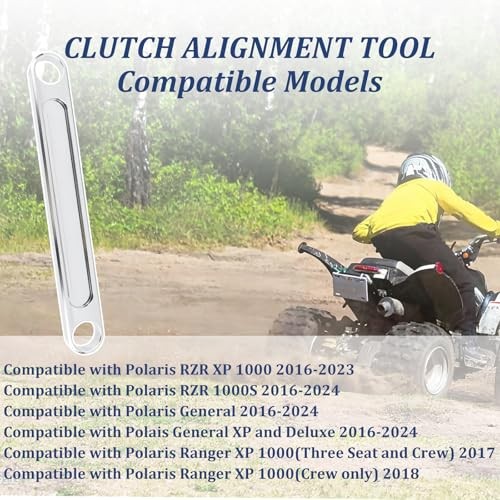 Transmission Shaft Aluminum Clutch Alignment Tool Replacement for Polaris RZR