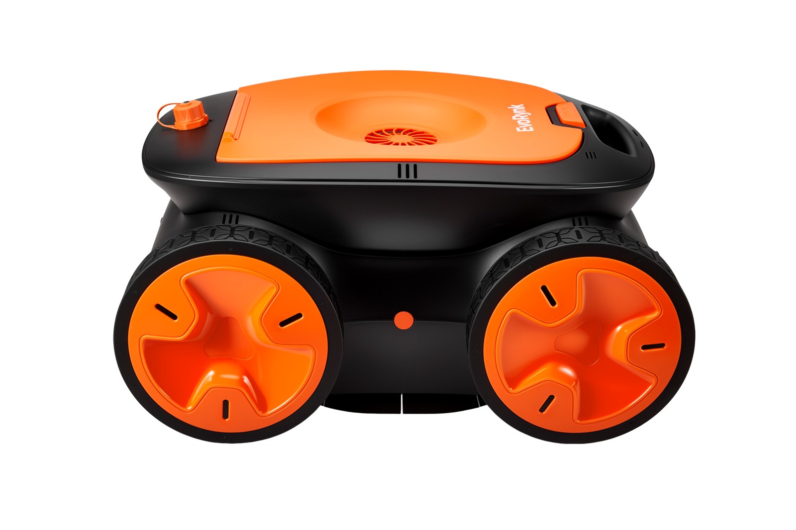 Orange Robotic Pool Cleaner for Inground Pools Underwater Remote & APP Control
