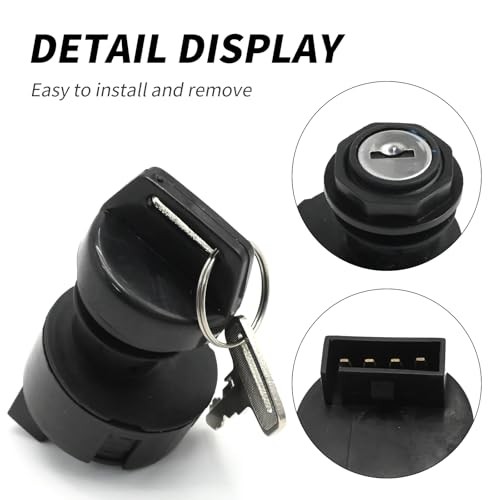 4110264 Ignition Key Switch 4 Pin, Replacement for Polaris ATV Sportsman 335