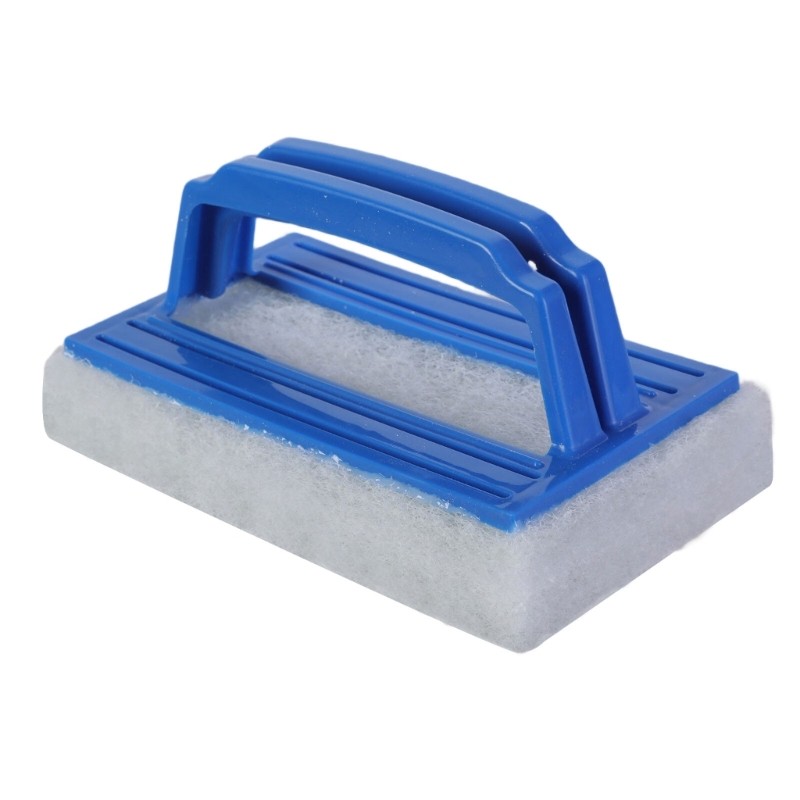 3 Pieces Pool Scrubbing Sponge Pad for Corner Liners and Spa Maintenance
