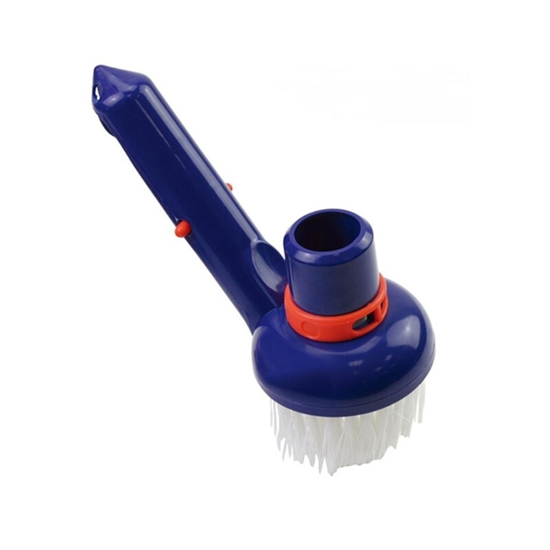 Multifuntional Pool Cleaning Tool Ergonomic Pool Cleaning Brush for Home Pool