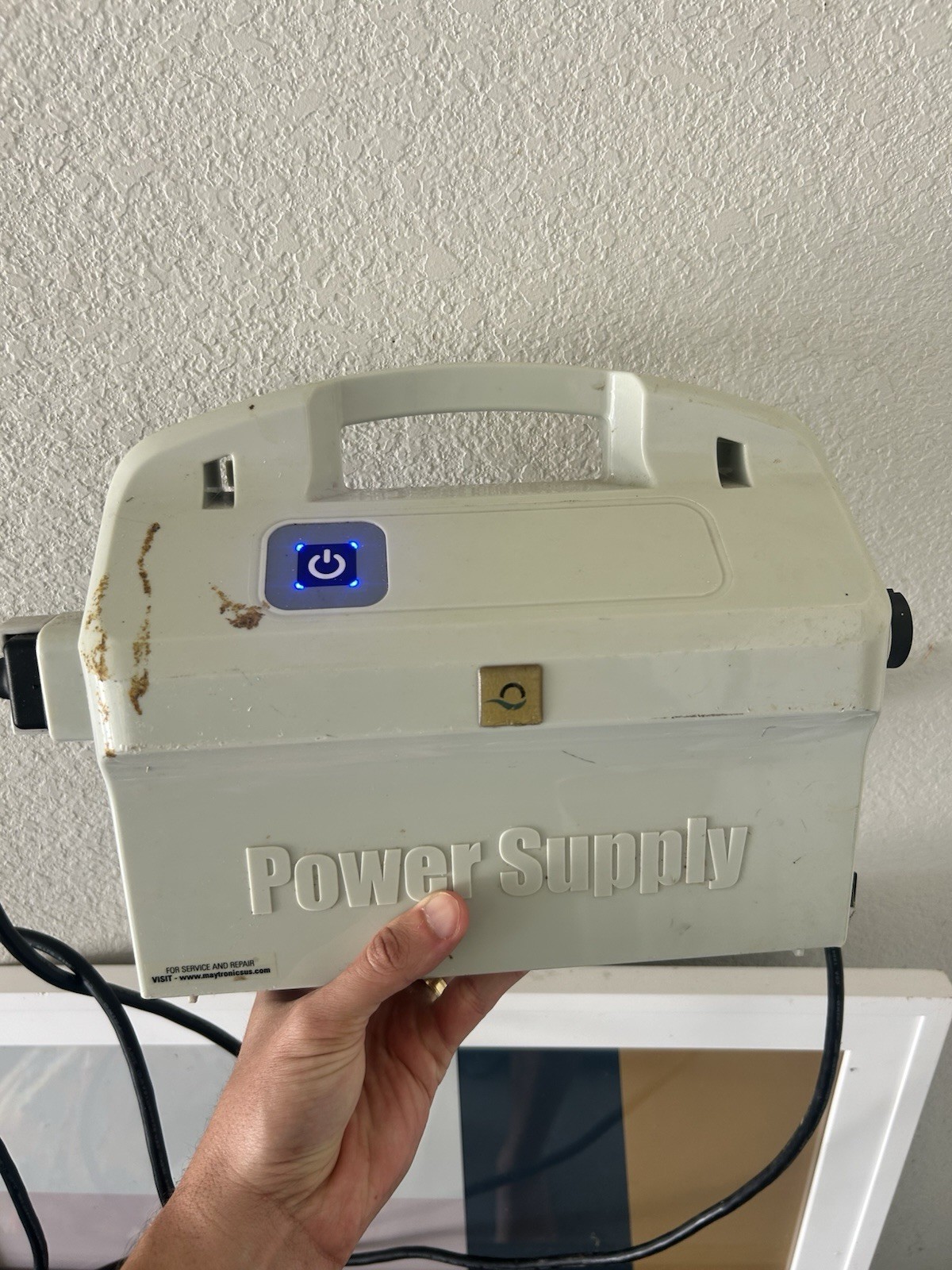 Maytronics Dolphin Nautilus CC Robotic Pool Cleaner w/Power Supply *PARTS*