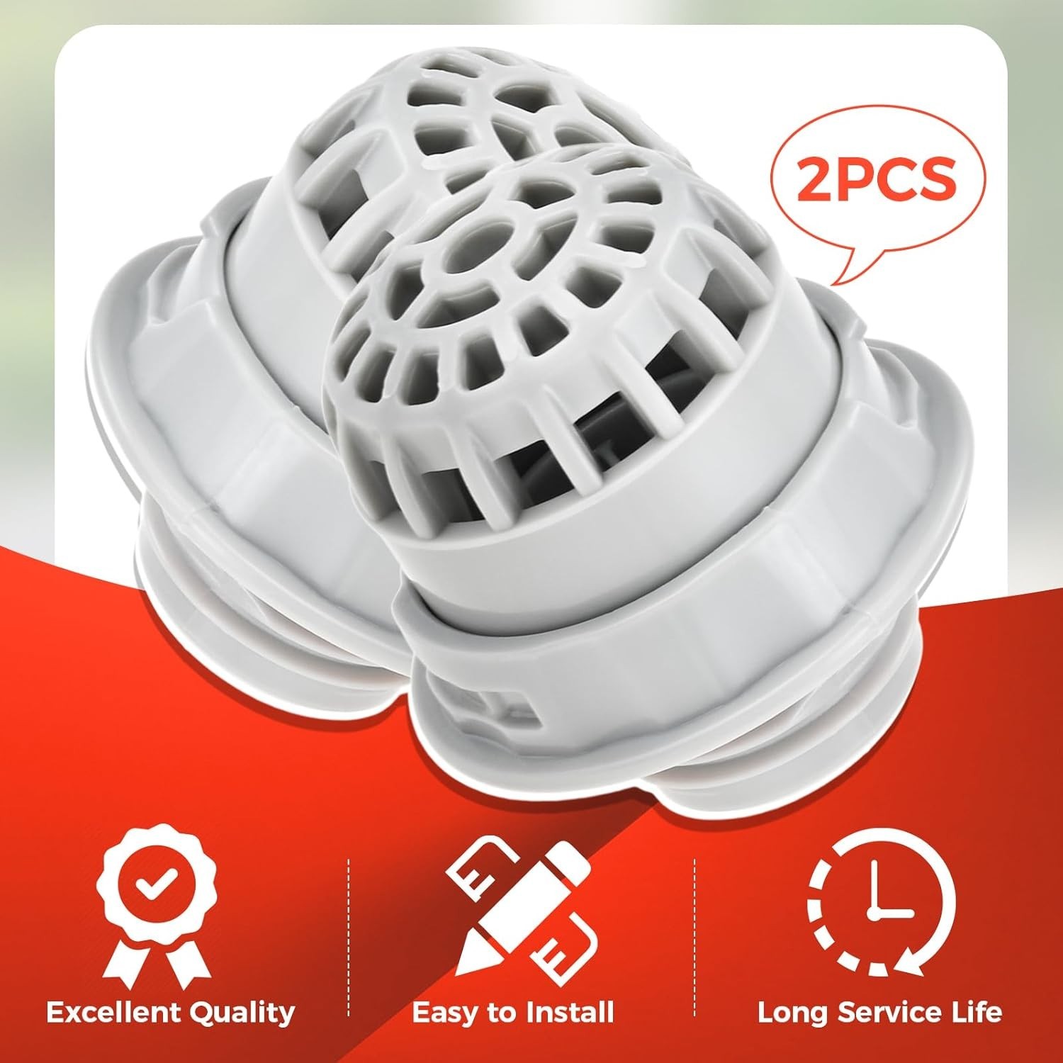 2 PCS Durable Chlorine Dispenser Replacement for Salu-Spa & Lay-Z-Spa Hot Tubs