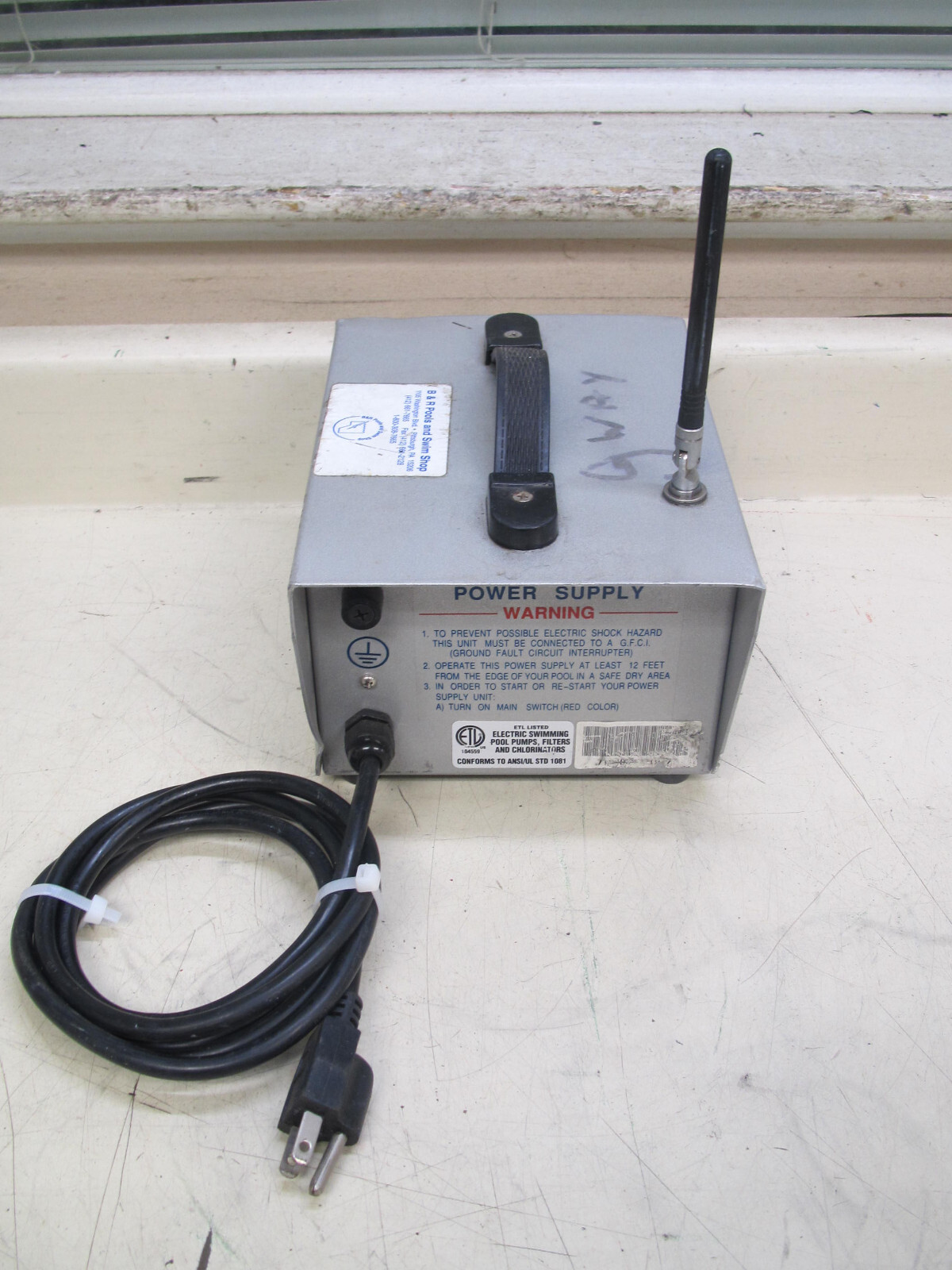 Aqua Products AquaBot Power Supply 7-Hours Digital Timer 3-Prong Female Socket