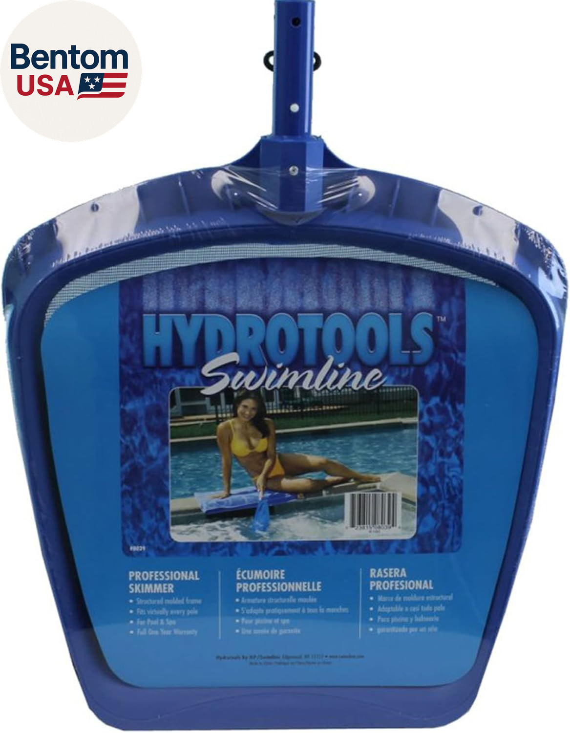 8039 Premium Extra Strong Leaf Skimmer Net Head Cleaner for Swimming Pool Spa Fo