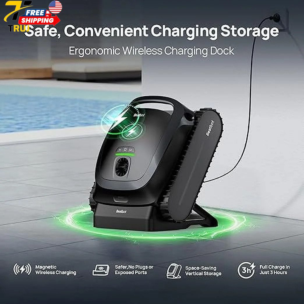 Beatbot A200 Cordless Robotic Swimming Pool Vacuum with App Control