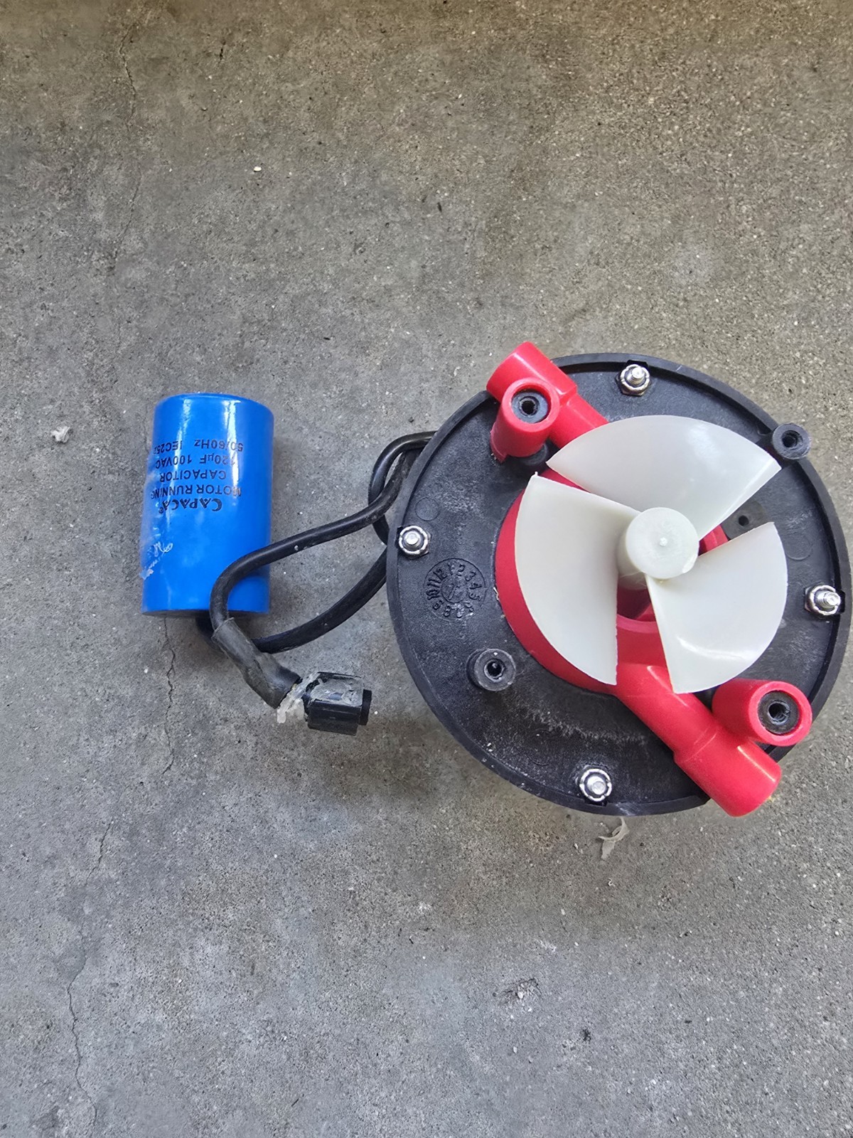 Aqua Products Aquabot Pump Motor QC Cleaner S1A6026 A601503 Works Great 👍