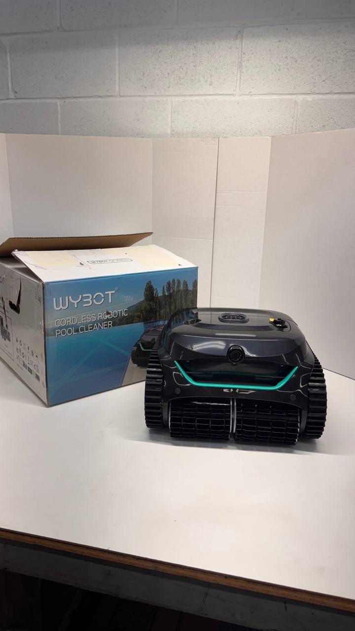 WYBOT C2 Cordless Robotic Pool Cleaner Wall Climbing Inground Vacuum App Control