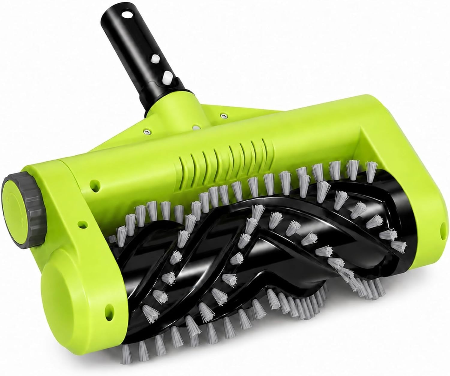 Electric Pool Brush Head, Cordless Motorized Pool Scrubber for Inground & Abo…