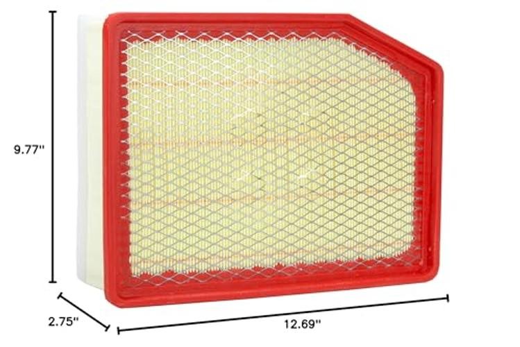WIX WA10942 Heavy Duty Engine Air Filter Compatible With Chevrolet Silverado,