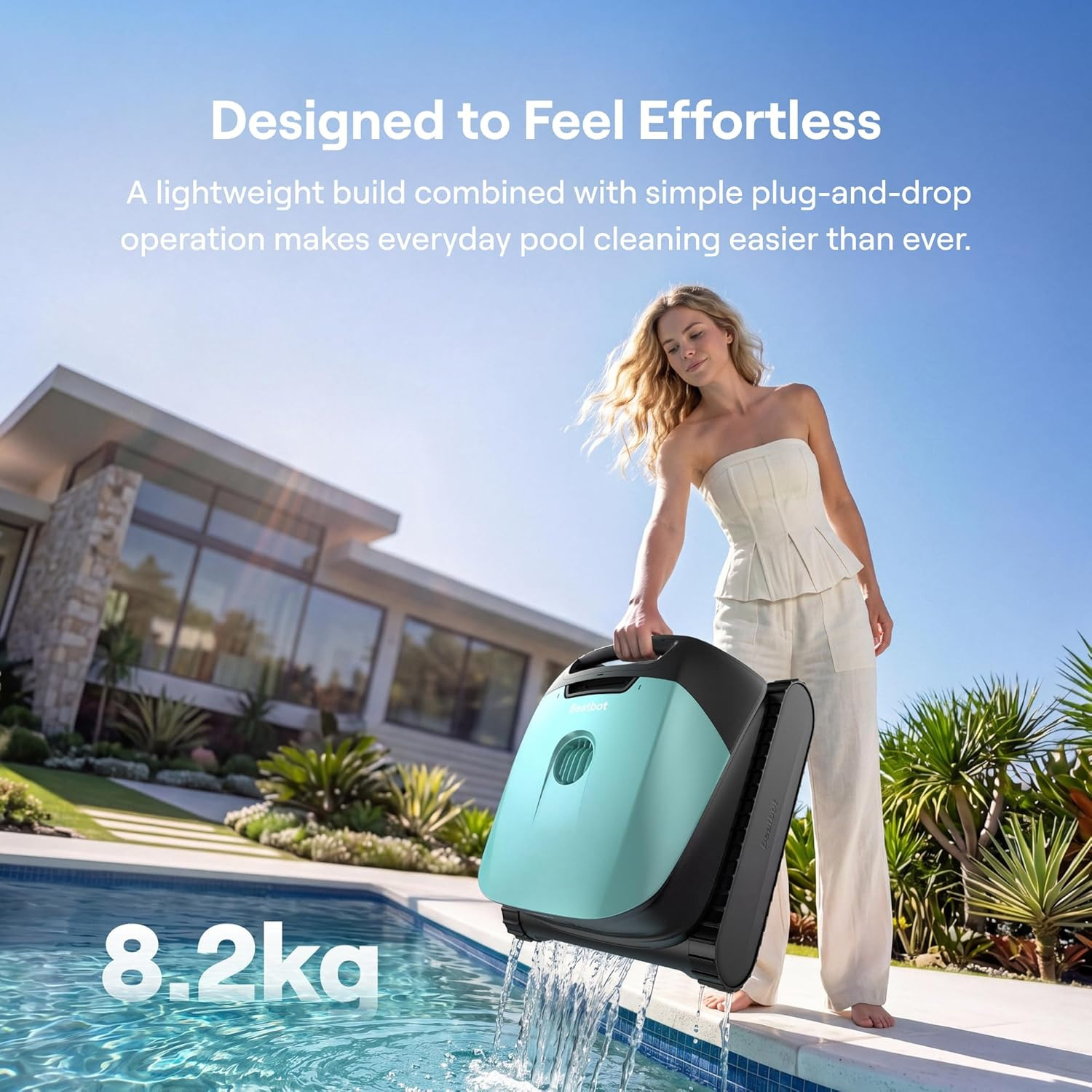 (2026 Upgrade) Beatbot Sora 10 Cordless Pool Vacuum Robot for Inground & above G
