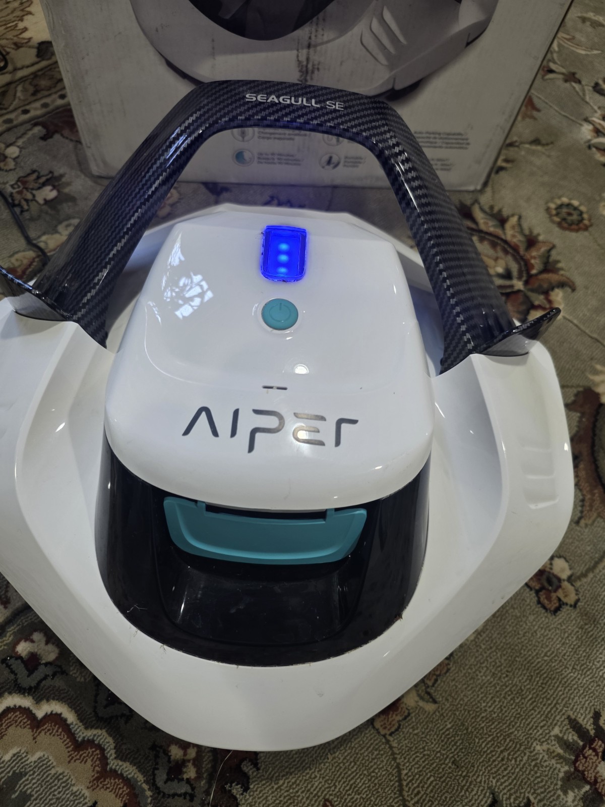AIPER Seagull SE Cordless Robotic Pool Cleaner – White