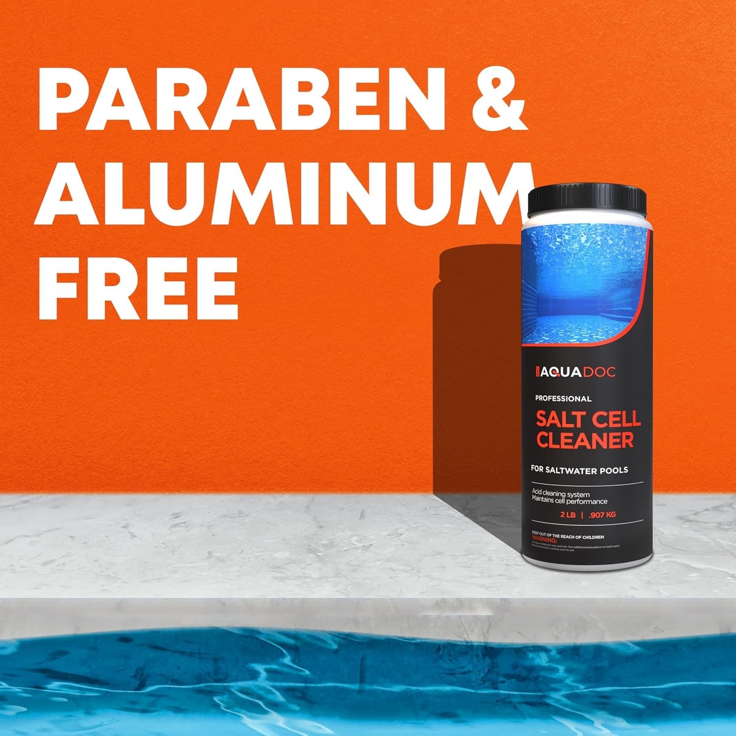 32oz Salt Cell Cleaner Solution – Prevent Buildup for Optimal Pool Function