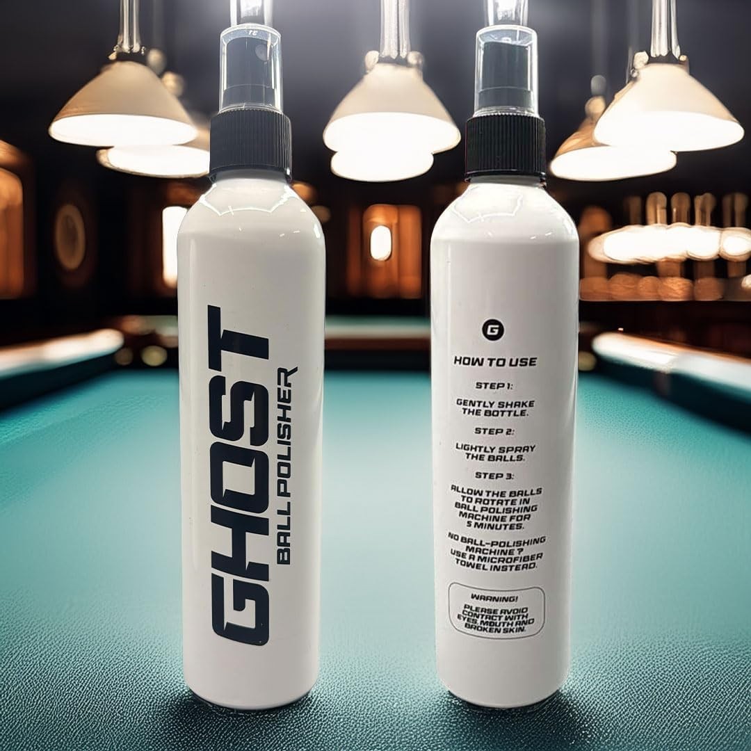 Pool Ball Cleaning Spray 300ml | Eliminates Oil & Chalk for Enhanced Playability