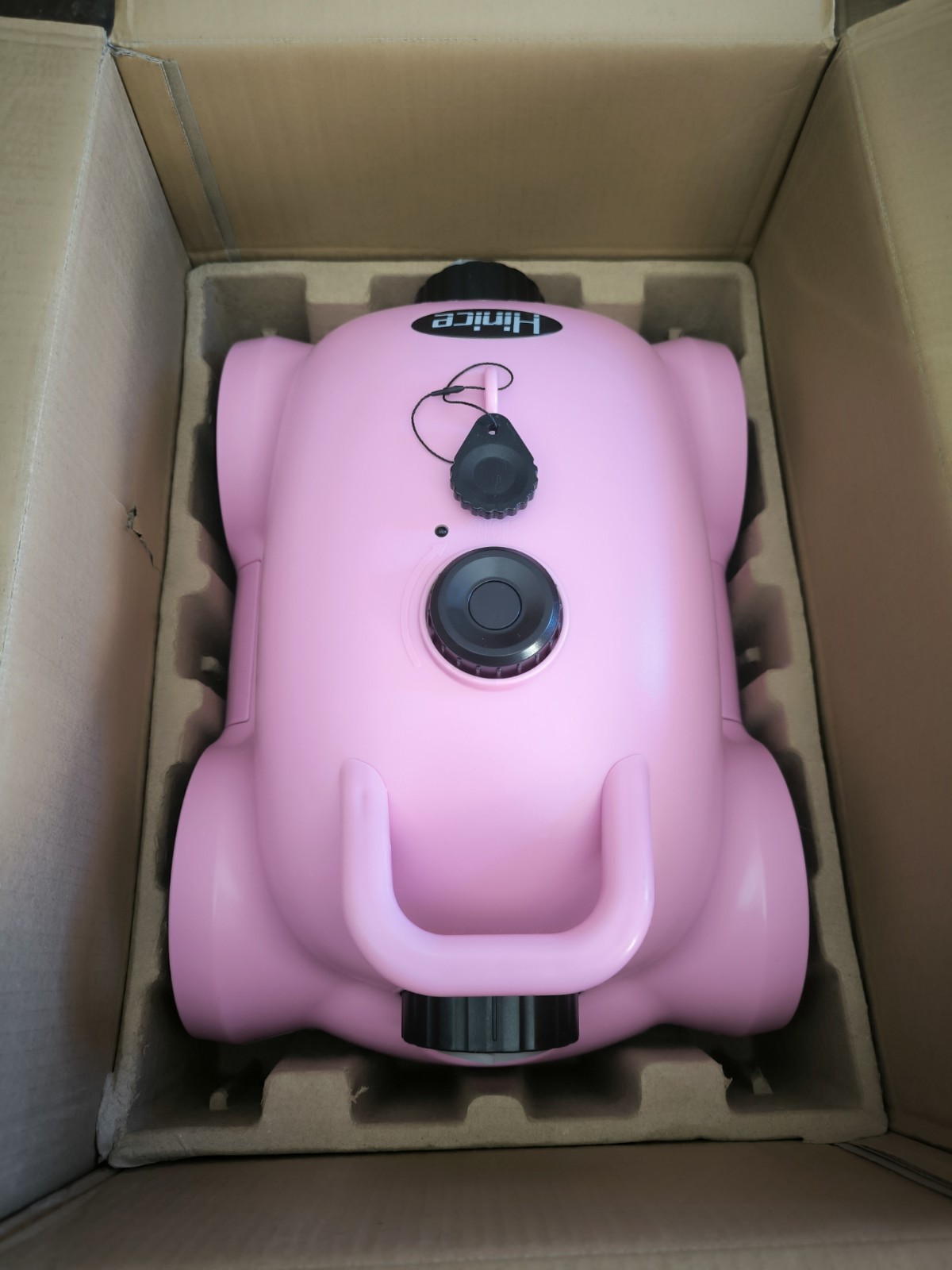 Cordless Robotic Pool Cleaner,Automatic Pool Vacuum Robot up to 2153 sq ft Pink