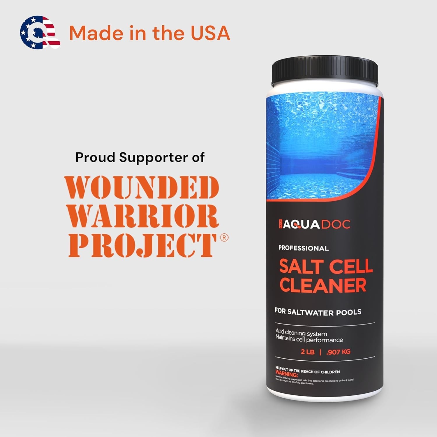 32oz Salt Cell Cleaner Solution – Prevent Buildup for Optimal Pool Function