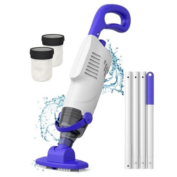 LITTLE SHARK Pool Vacuum For Above Ground Pool, Hot Tub Vacuum 60W Motor G16/19
