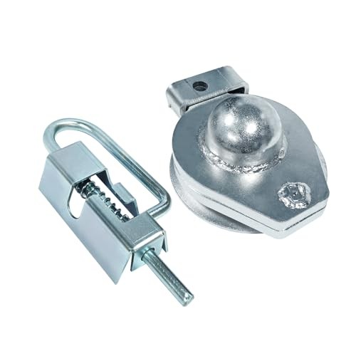 Gooseneck Coupler Head with Handle, 30000-pound Rating, Universal Fit for
