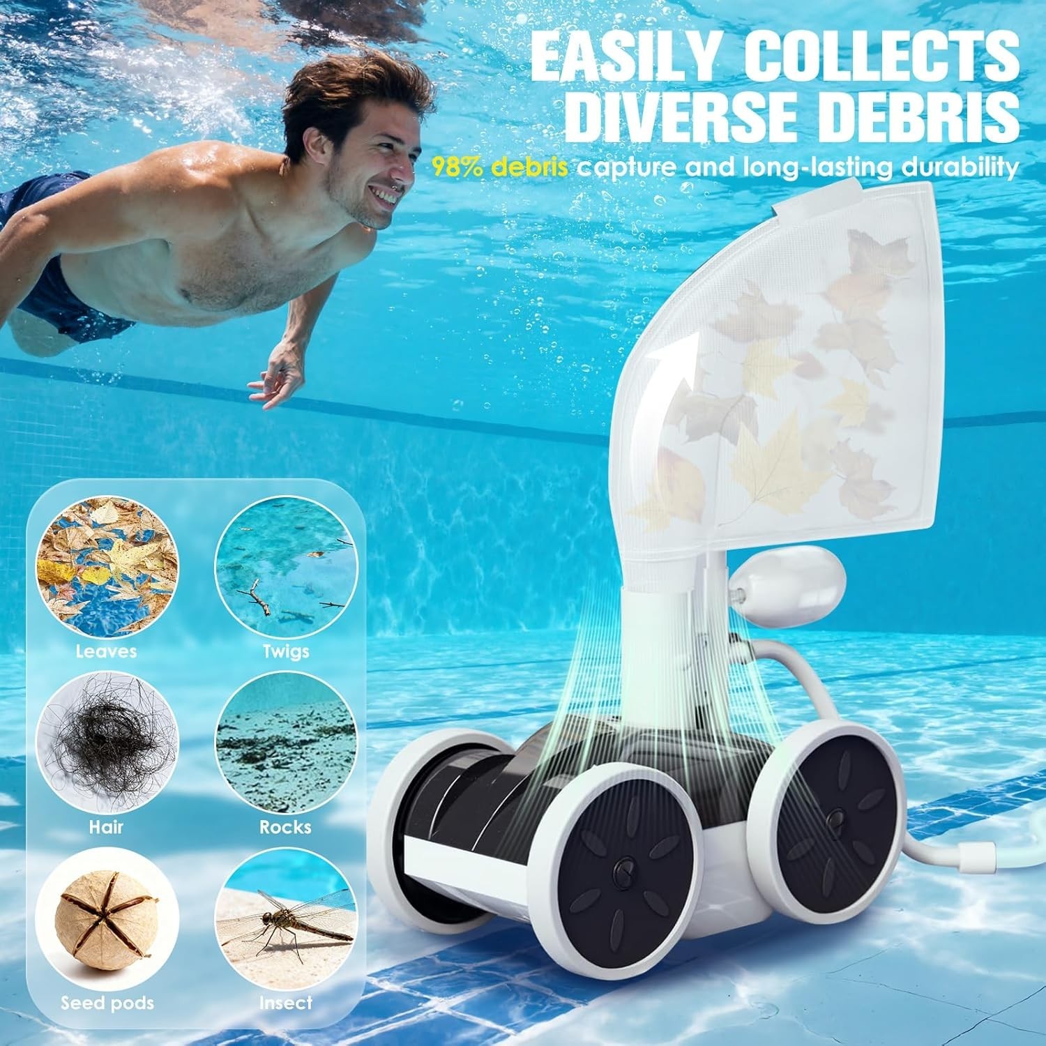 All-Purpose Pool Vacuum Replacement Bags – Secure & Easy Cleaning Solutions
