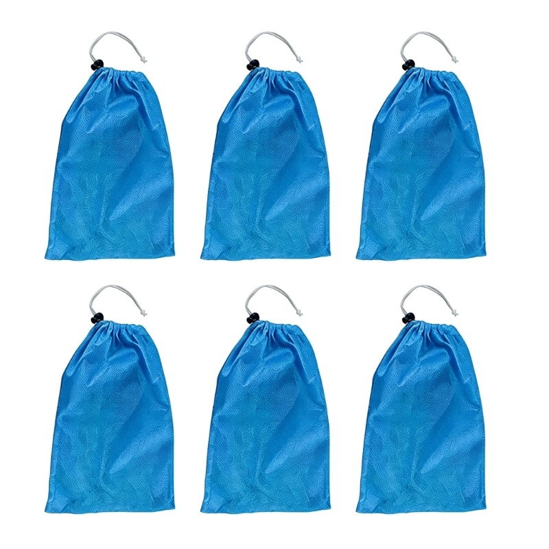 Universal Pool Vacuum Net Bag with Drawstring for Swimming Pool Care Easy to Use