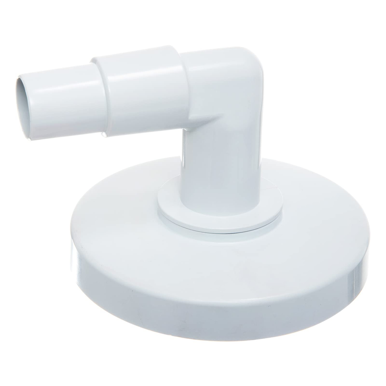Pool Skim Vacuum Plate Adapter Combo Hose Elbow HeavyDuty PVC White 6in For Ski