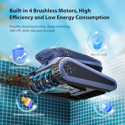 Sat40 Pool Cleaner Robot 4 Modes Inground Above Ground