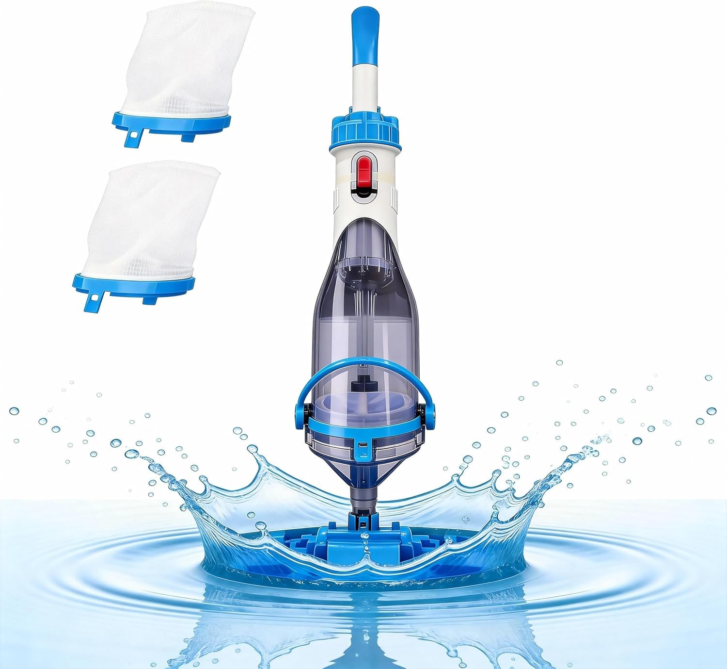 Wireless Pool Pump 20GPM Handheld Sewage Vacuum Above Ground Spa Basement Clean