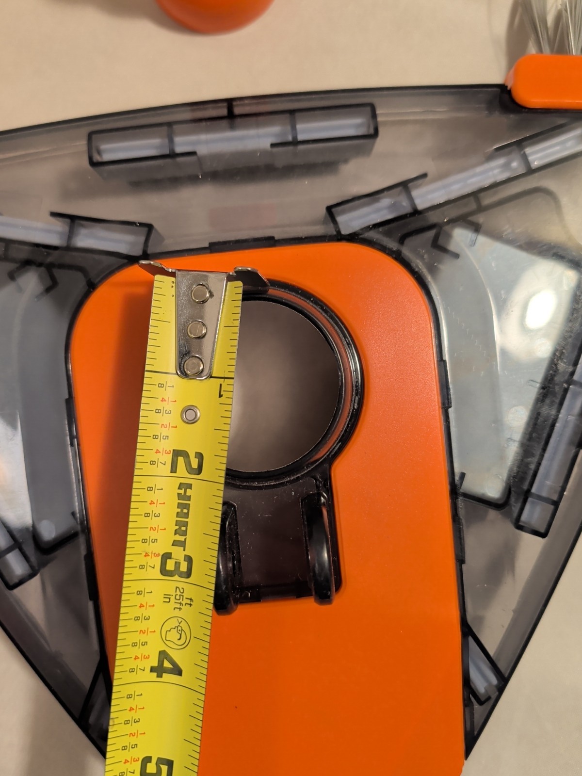 Tidymister Pool Vacuum Head Orange – New – Missing Handle Connector Parts