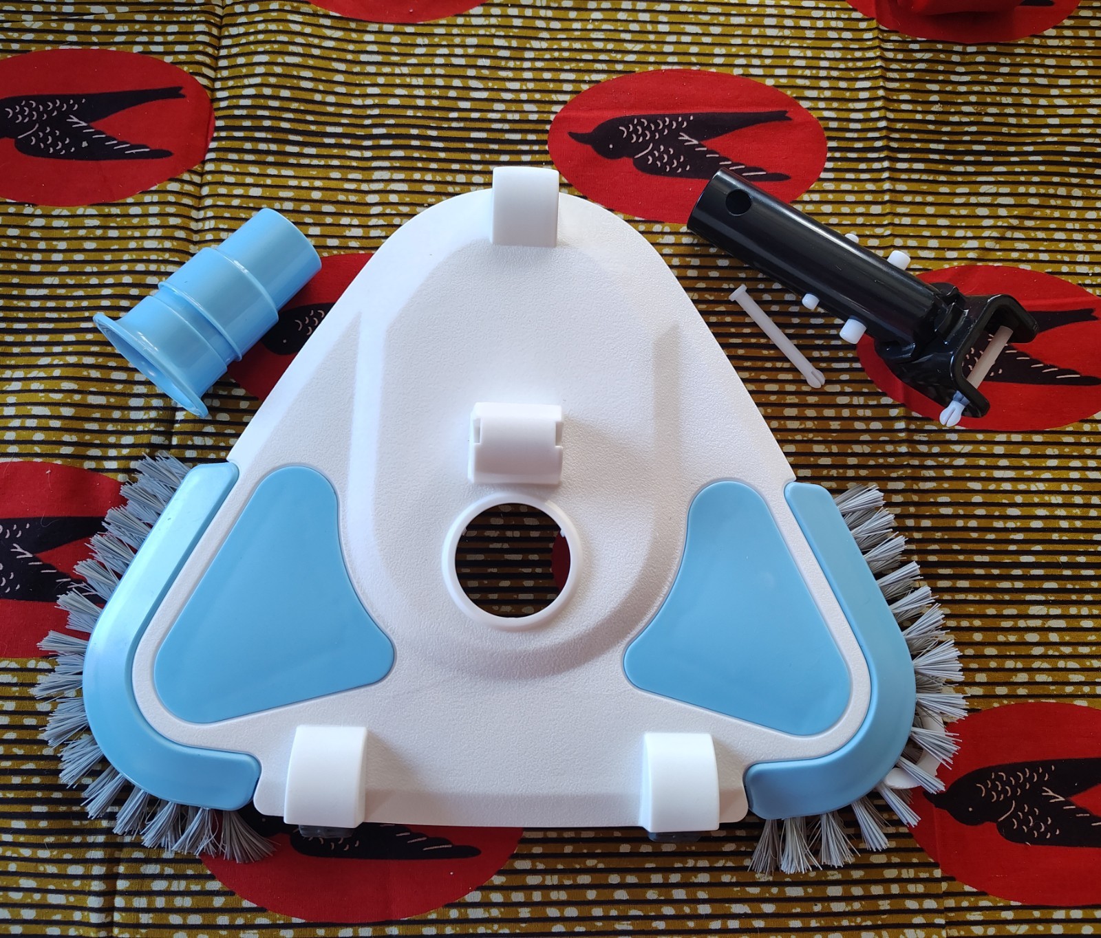 2026 Enhanced TidyMister Pool Vacuum Head with Wheels,Steering Triangle