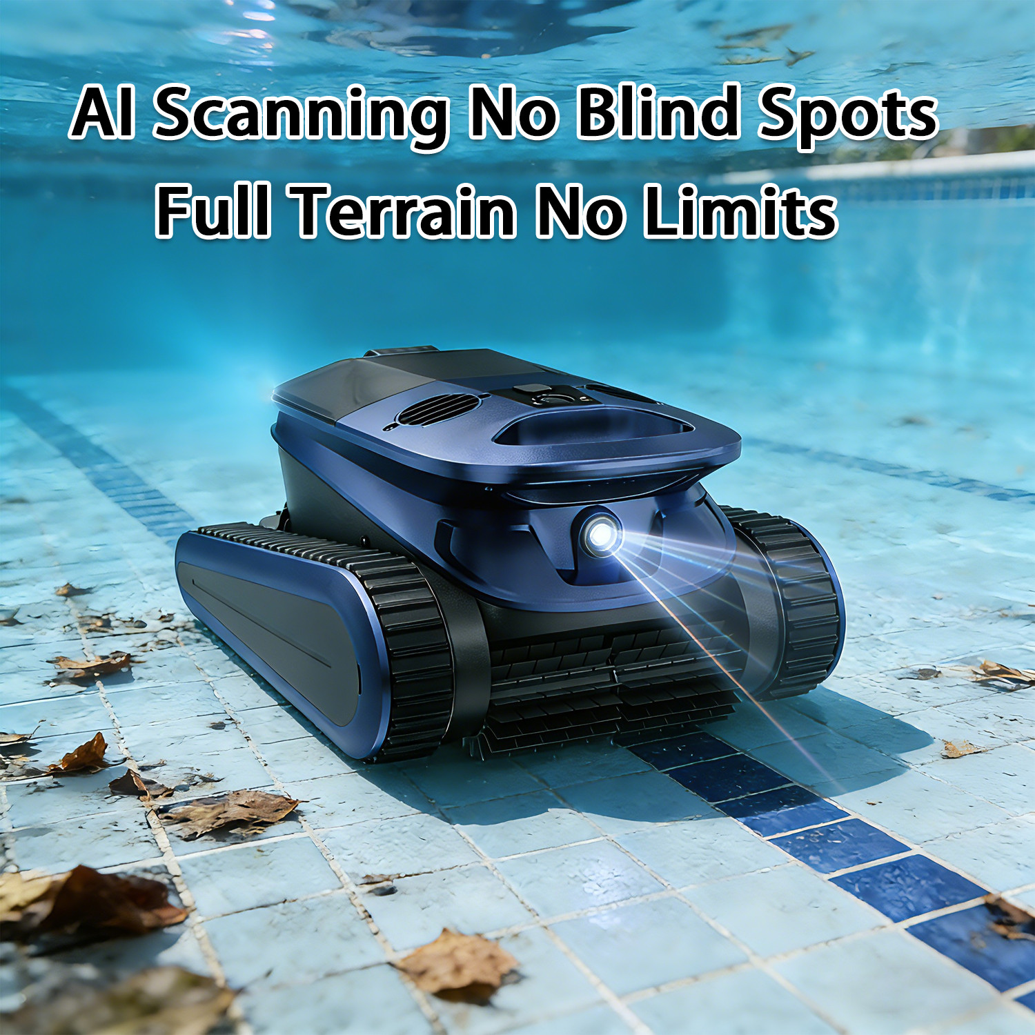 2026 New Robotic Pool Vacuum Cleaner , Cordless Pool Vacuum, App Support