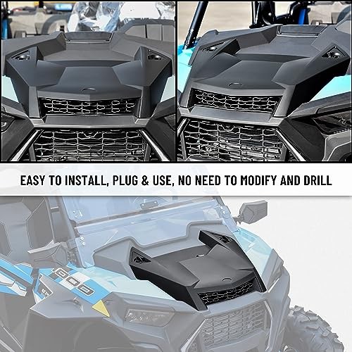 Turbo Hood Scoop Air Intake Kit for Polaris RZR XP 1000/4 1000 RZR XP Turbo S