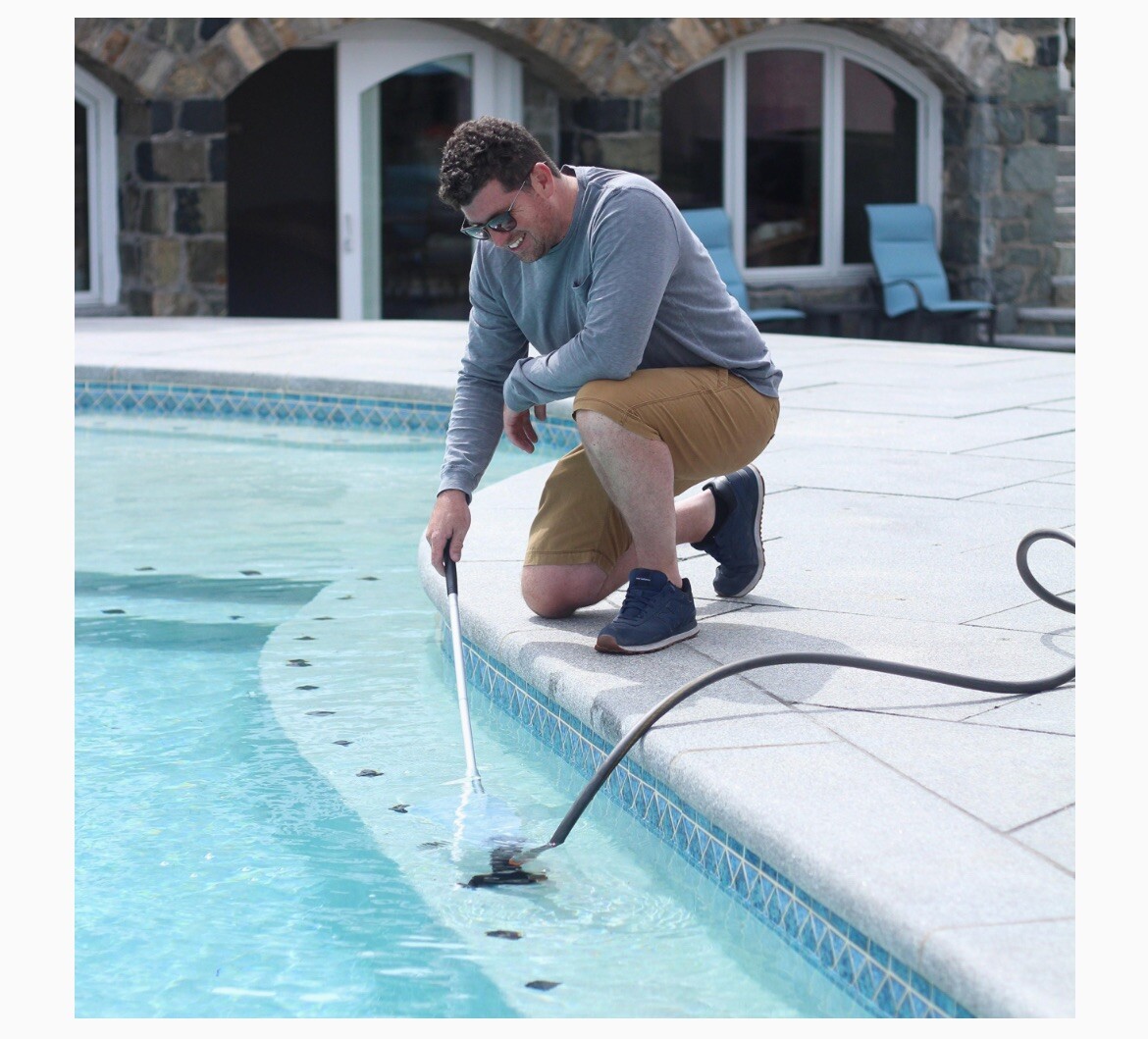 Robelle Jet Vac Kit w/ 5&prime; Pole Swimming Pool Spa Hot Tub Vacuum Pole Attachment
