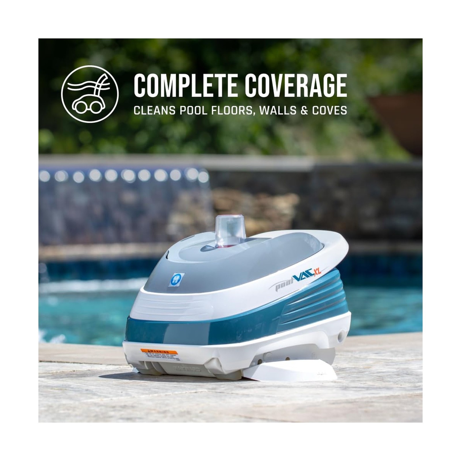 Hayward W32025ADC PoolVac XL Automatic Inground Pool Vacuum Cleaner, Suction …
