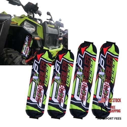High-Performance ATV Shock Protector Covers Compatible fit for Polaris LIME