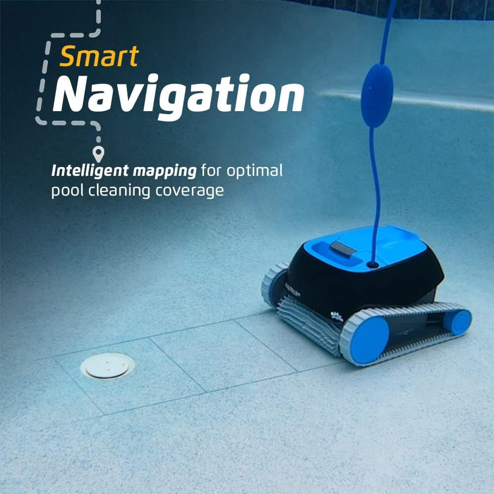 Nautilus CC Automatic Robotic Pool Vacuum Cleaner, Wall Climbing Scrubber Brush,