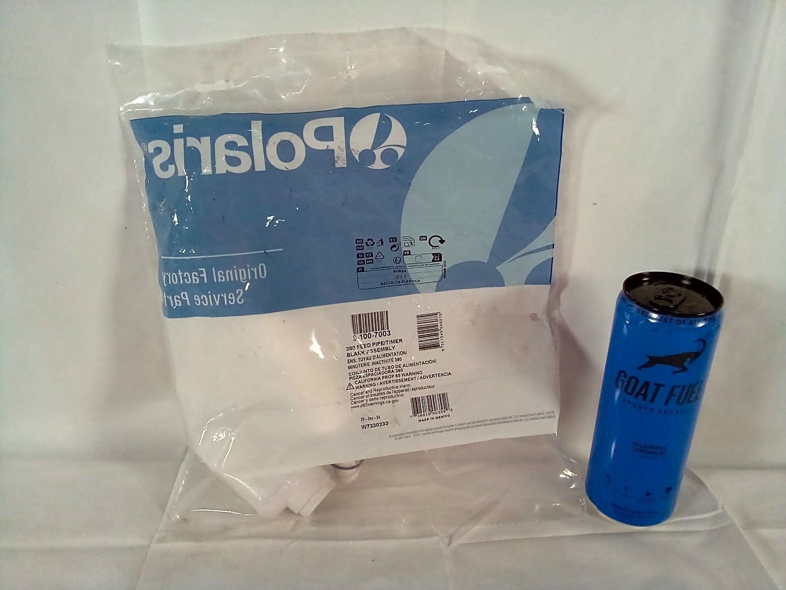 Polaris 9-100-7003 Vac-Sweep 380 Feed Pipe/Timer Blank Assembly