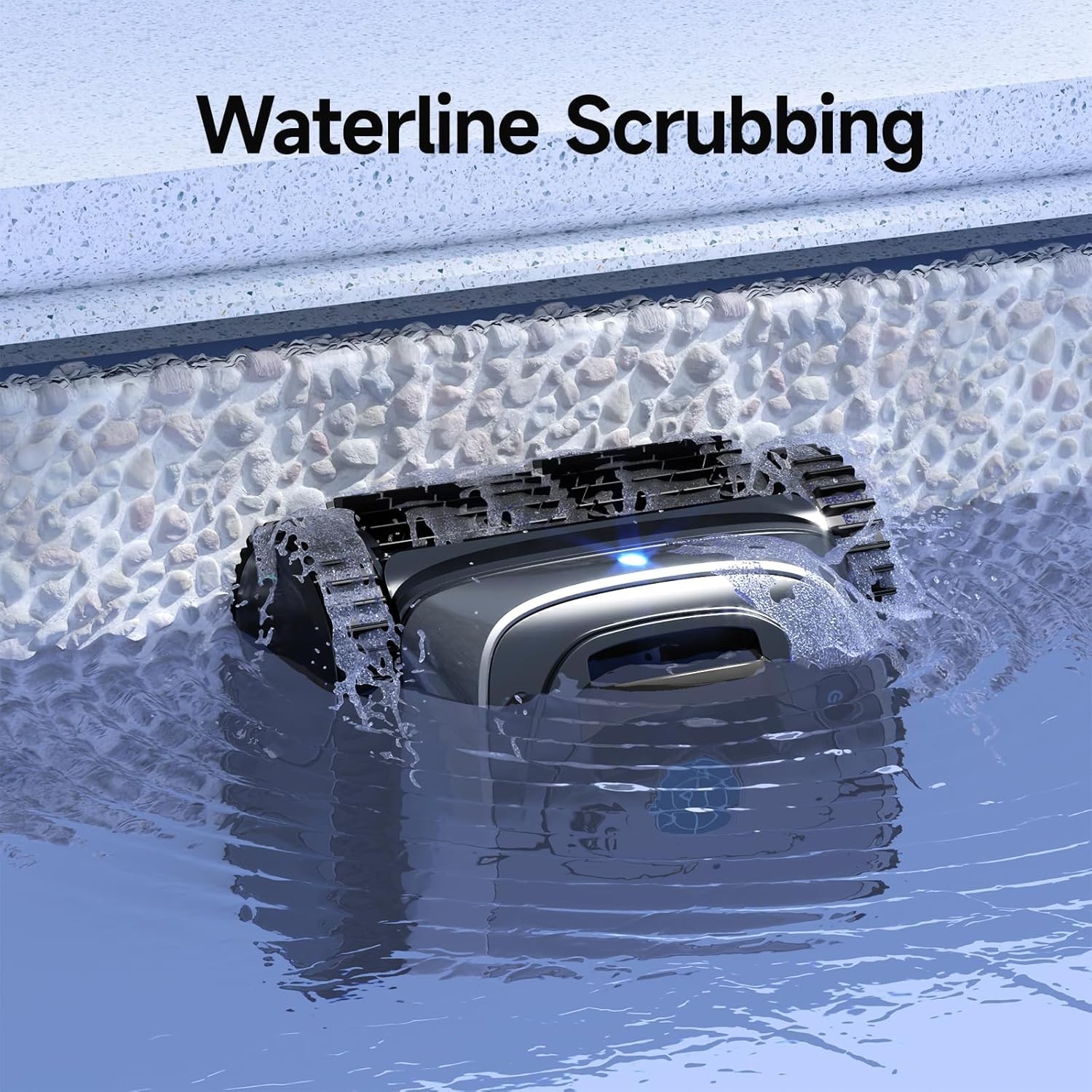 WYBOT C1 Pool Cleaner Wall Climb Cordless Robotic Pool Robot In-Ground Pools B