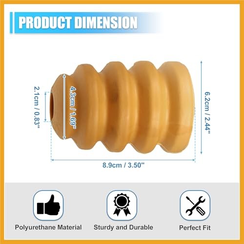 15236353 Rear Spring Bumper Rear Bump Stops Jounce Bumpers Fit for Chevrolet
