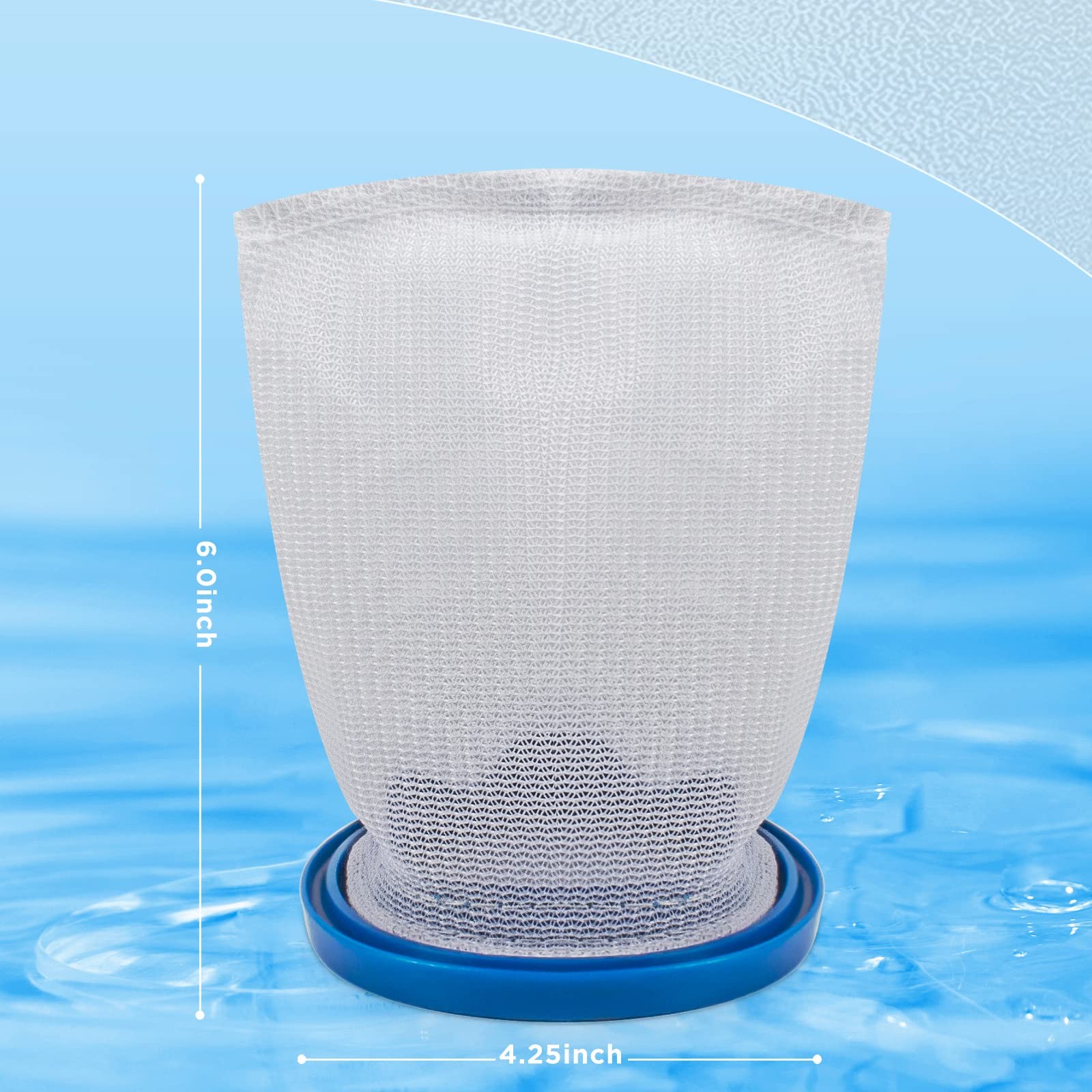 Pool Vacuum Filter Bag Compatible with Pool Blaster, Replacement for Water Te…